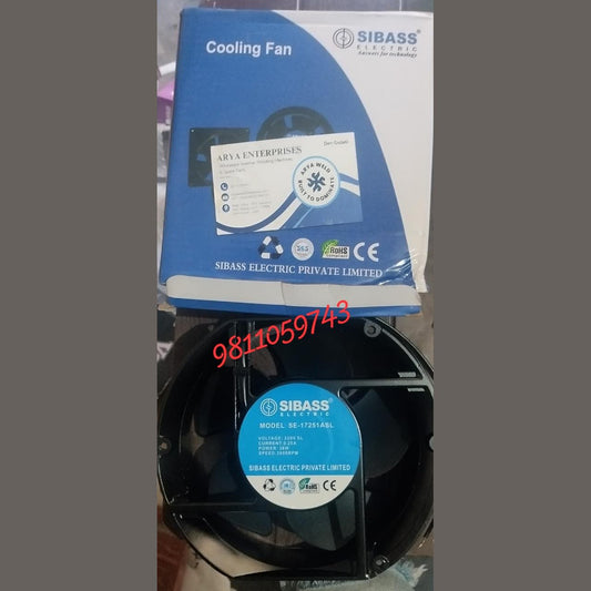 6 Inch Cooling Fan Oval Sibass 230v Size 172*150*51