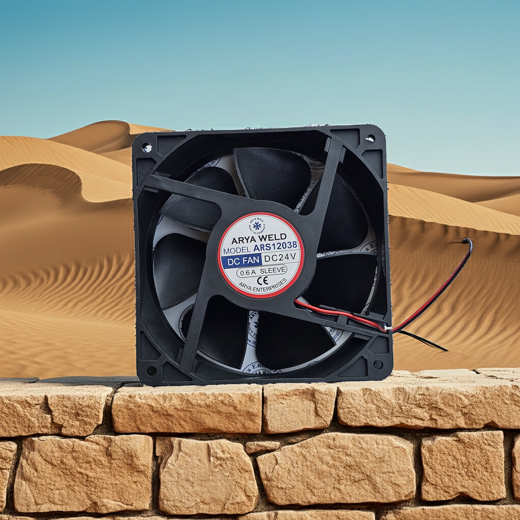 4" DC 24V Fan
